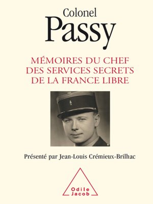 cover image of Mémoires du chef des services secrets de la France libre